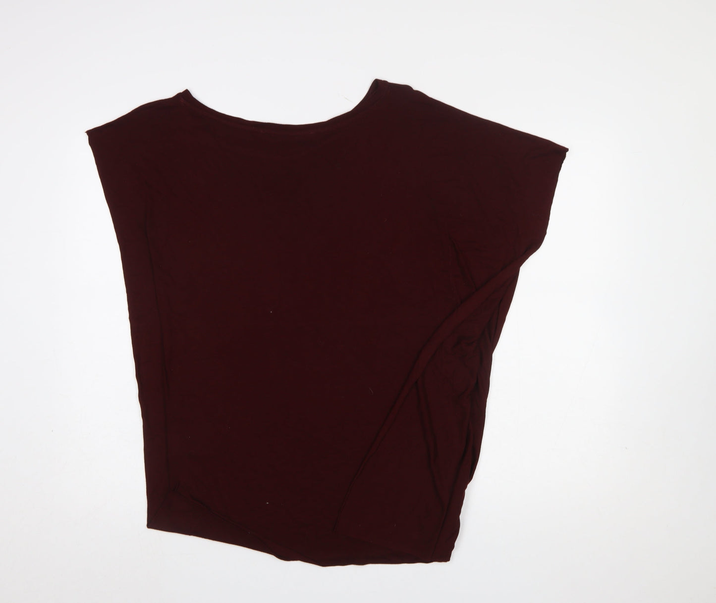 Womens UK Size M AllSaints Brown Basic T-Shirt
