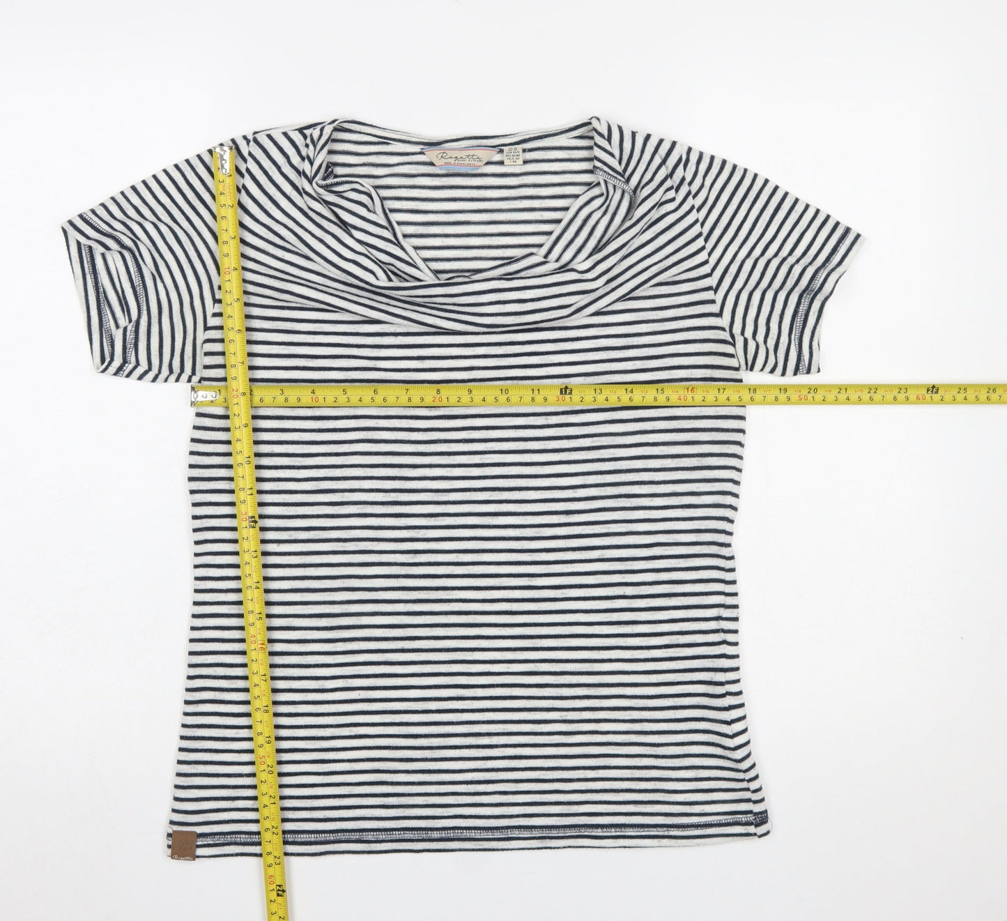 Womens UK Size 12 Regatta Blue Basic T-Shirt