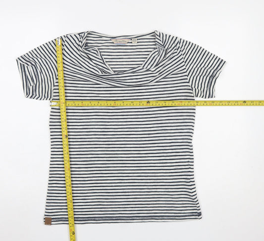 Womens UK Size 12 Regatta Blue Basic T-Shirt