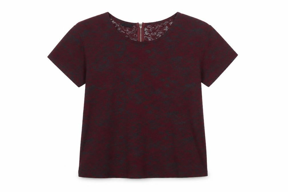 Womens UK Size S The Kooples Red Basic T-Shirt
