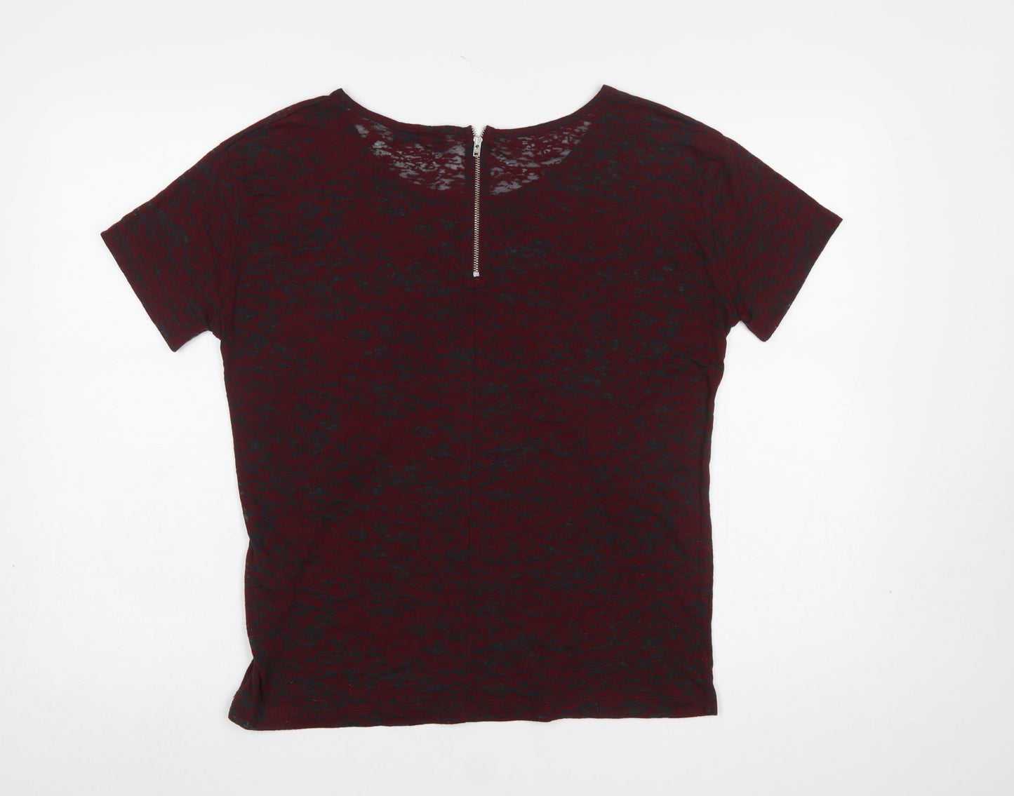 Womens UK Size S The Kooples Red Basic T-Shirt