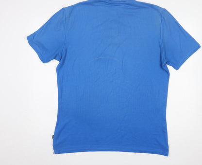 Mens UK Size XL Calvin Klein Cotton Blend Polo Shirt