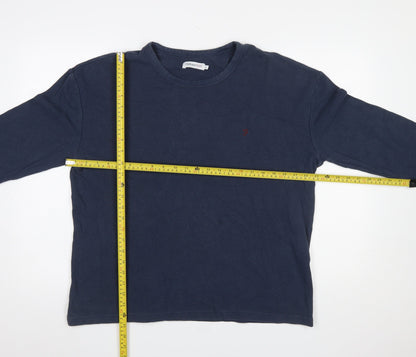 Mens UK Size L Farah Blue Pullover Sweatshirt