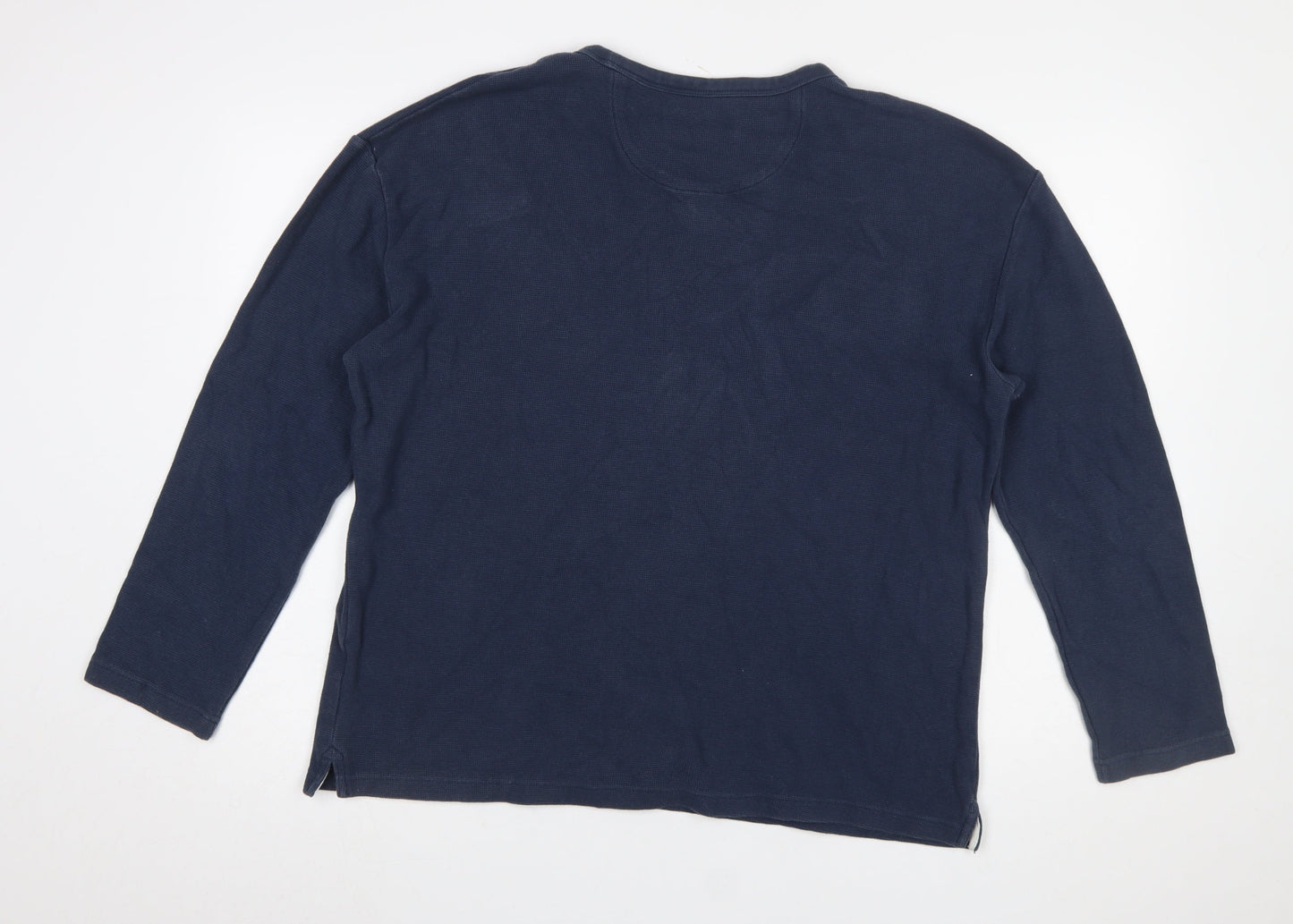 Mens UK Size L Farah Blue Pullover Sweatshirt