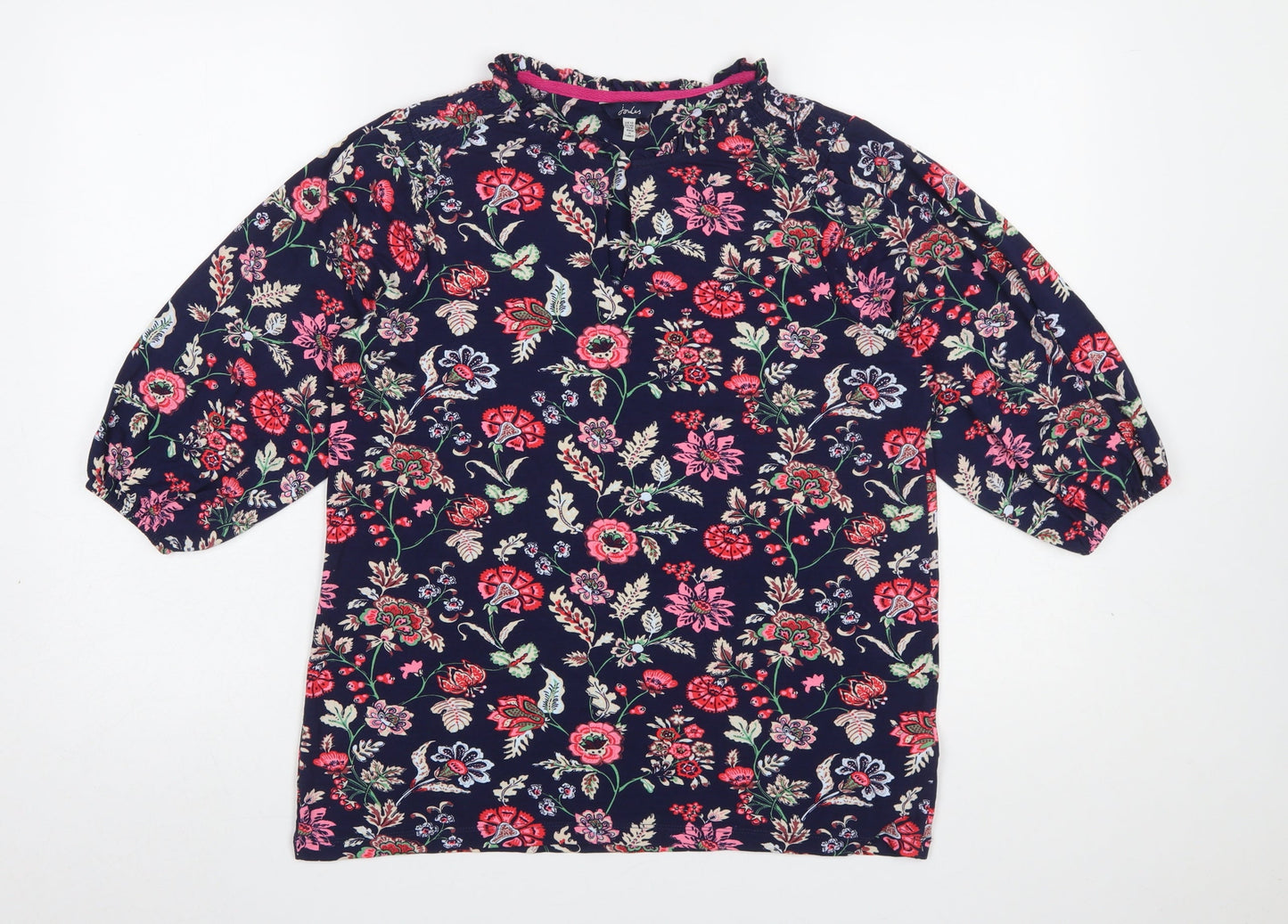 Womens UK Size 12 Joules Multicoloured Tunic Blouse