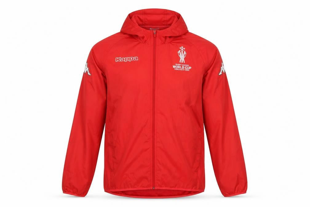 Mens UK Size S Kappa Red RugbyFootballGym & Training Jacket
