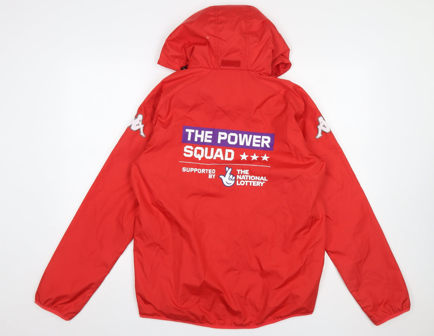 Mens UK Size S Kappa Red RugbyFootballGym & Training Jacket