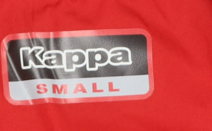 Mens UK Size S Kappa Red RugbyFootballGym & Training Jacket
