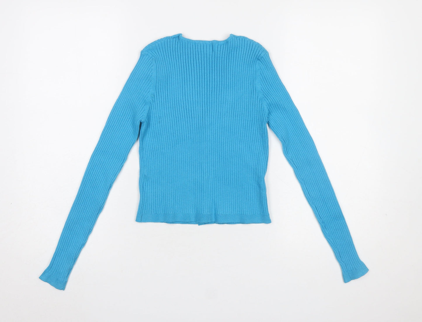 Womens UK Size 8 Urban Revivo Blue Cardigan Jumper