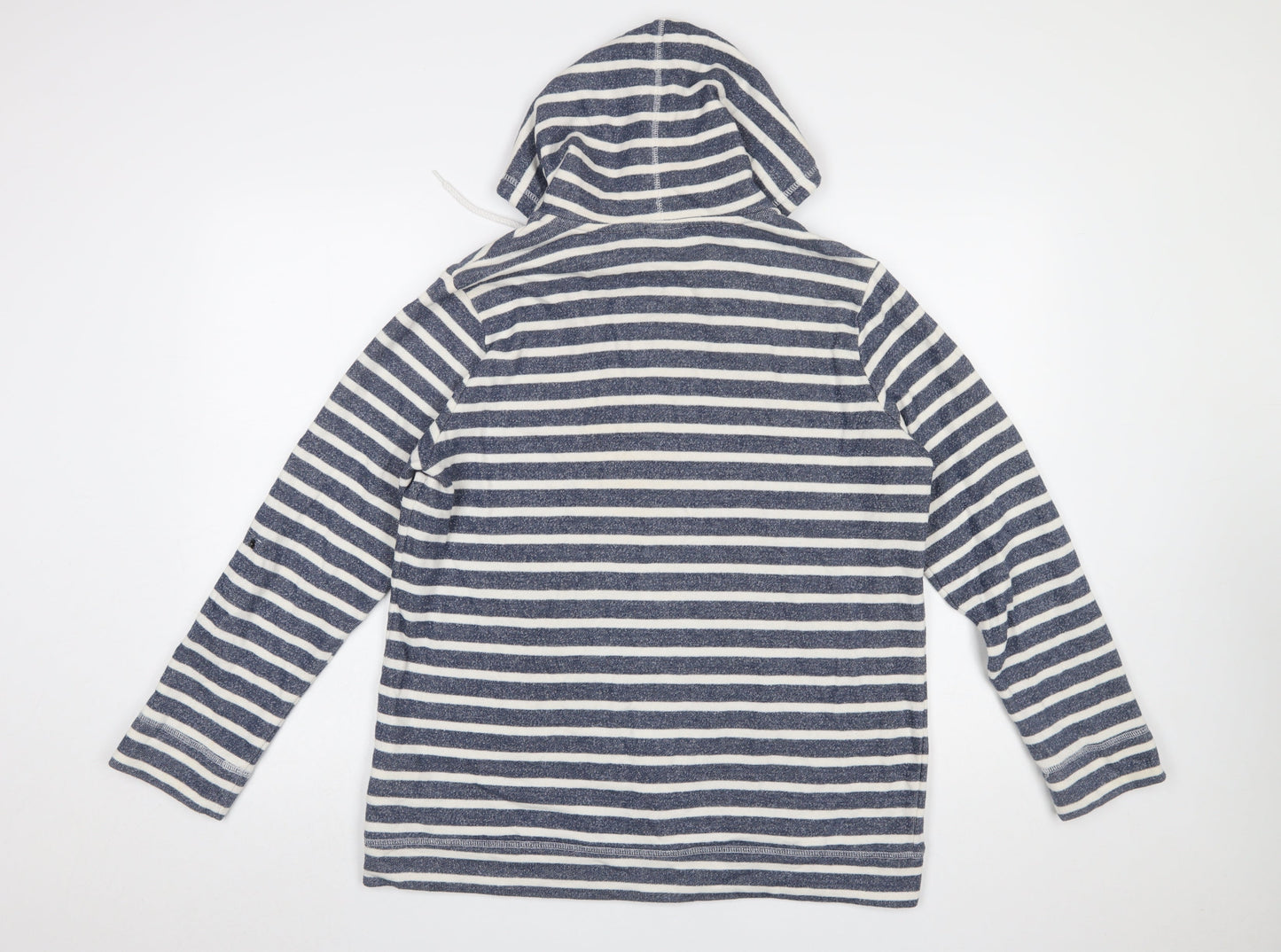 Womens UK Size XL Yessica Blue Full Zip Hoodie