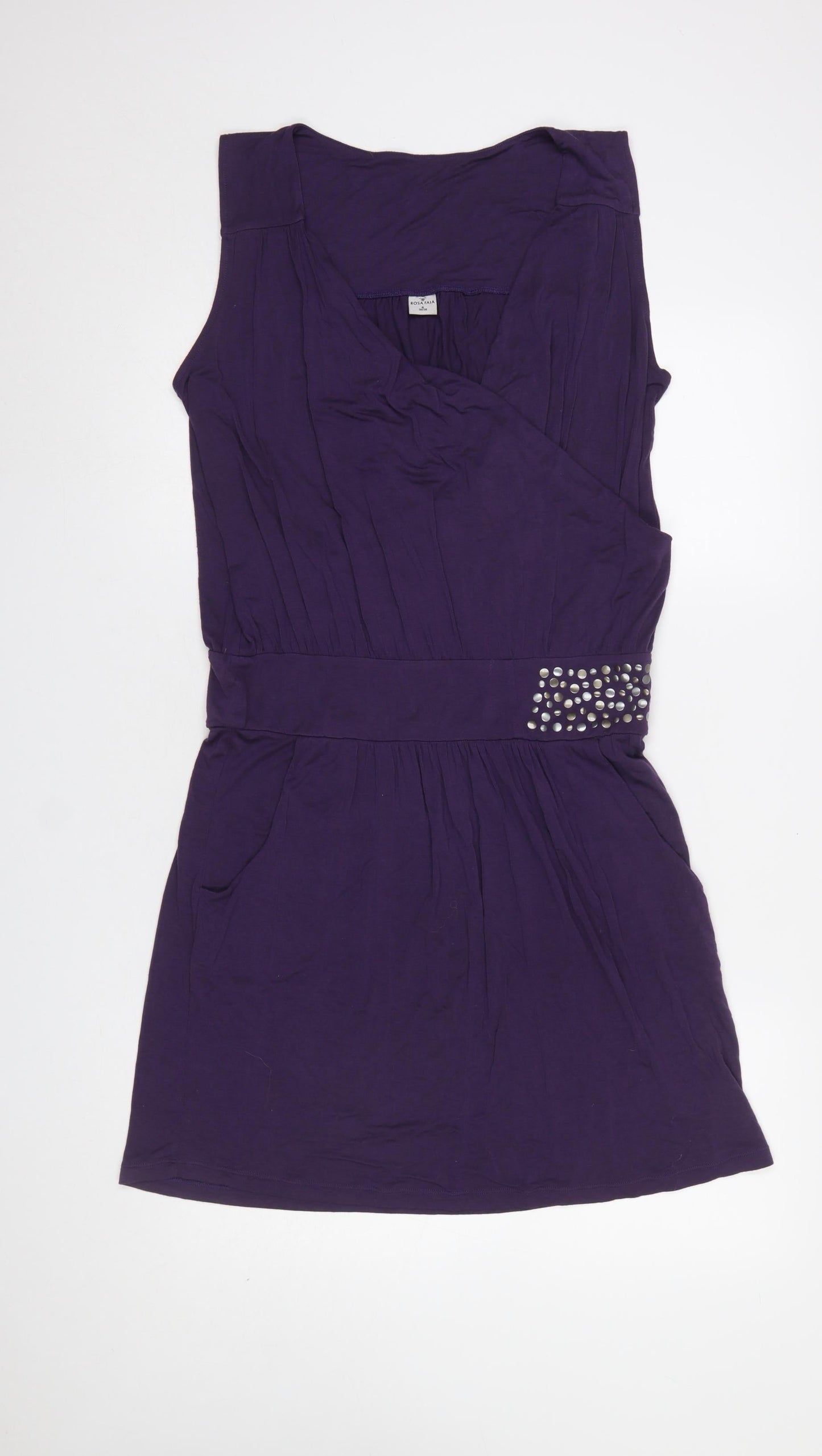 Womens UK Size S Rosa Faia Wrap Dress