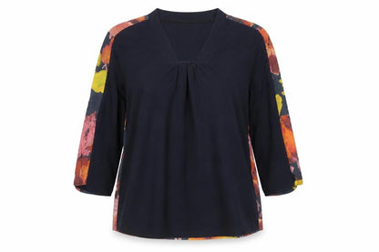 Womens UK Size 12 Thought Multicoloured Tunic Blouse