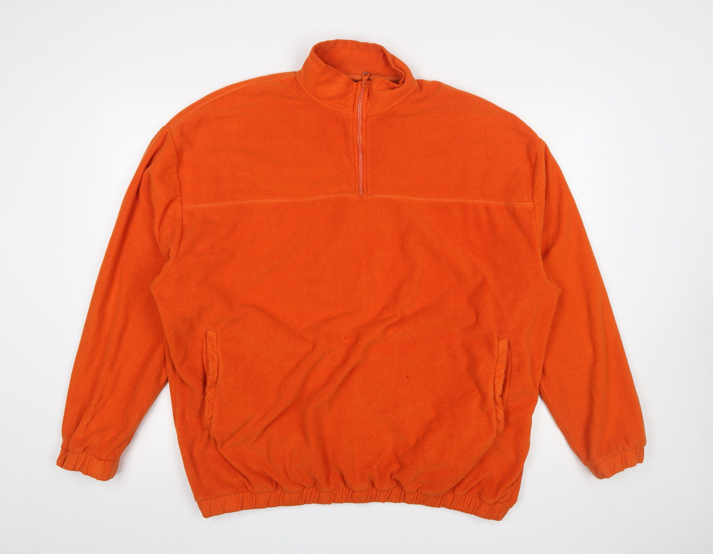 Mens UK Size 2XL ASOS DESIGN Orange Pullover Sweatshirt