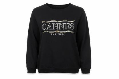 Womens UK Size 14 Dorothy Perkins Black Pullover Sweatshirt