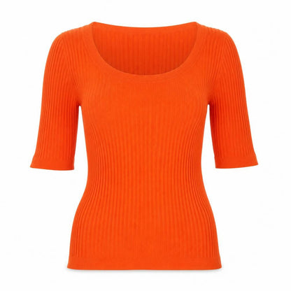 Womens UK Size 12 gorman Orange Pullover Jumper