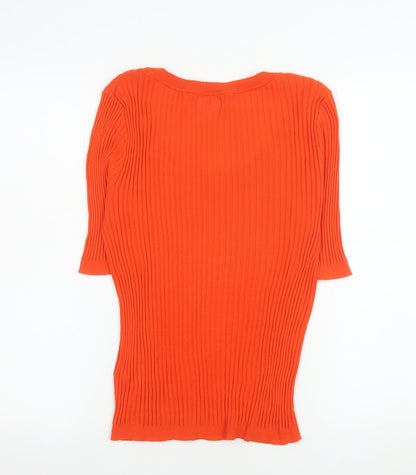 Womens UK Size 12 gorman Orange Pullover Jumper