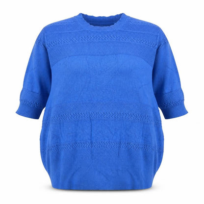 Marks and Spencer Women’s Blue Knit Short Sleeve Blouse Size 20