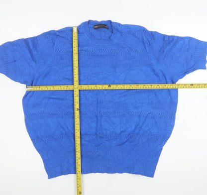 Marks and Spencer Women’s Blue Knit Short Sleeve Blouse Size 20