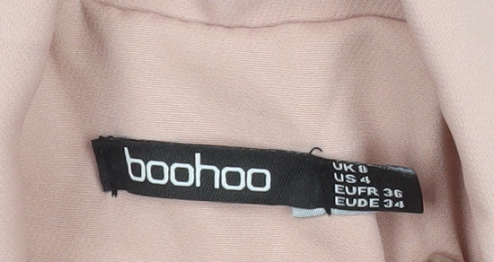 Womens UK Size 8 Boohoo Regular Pink Blazer