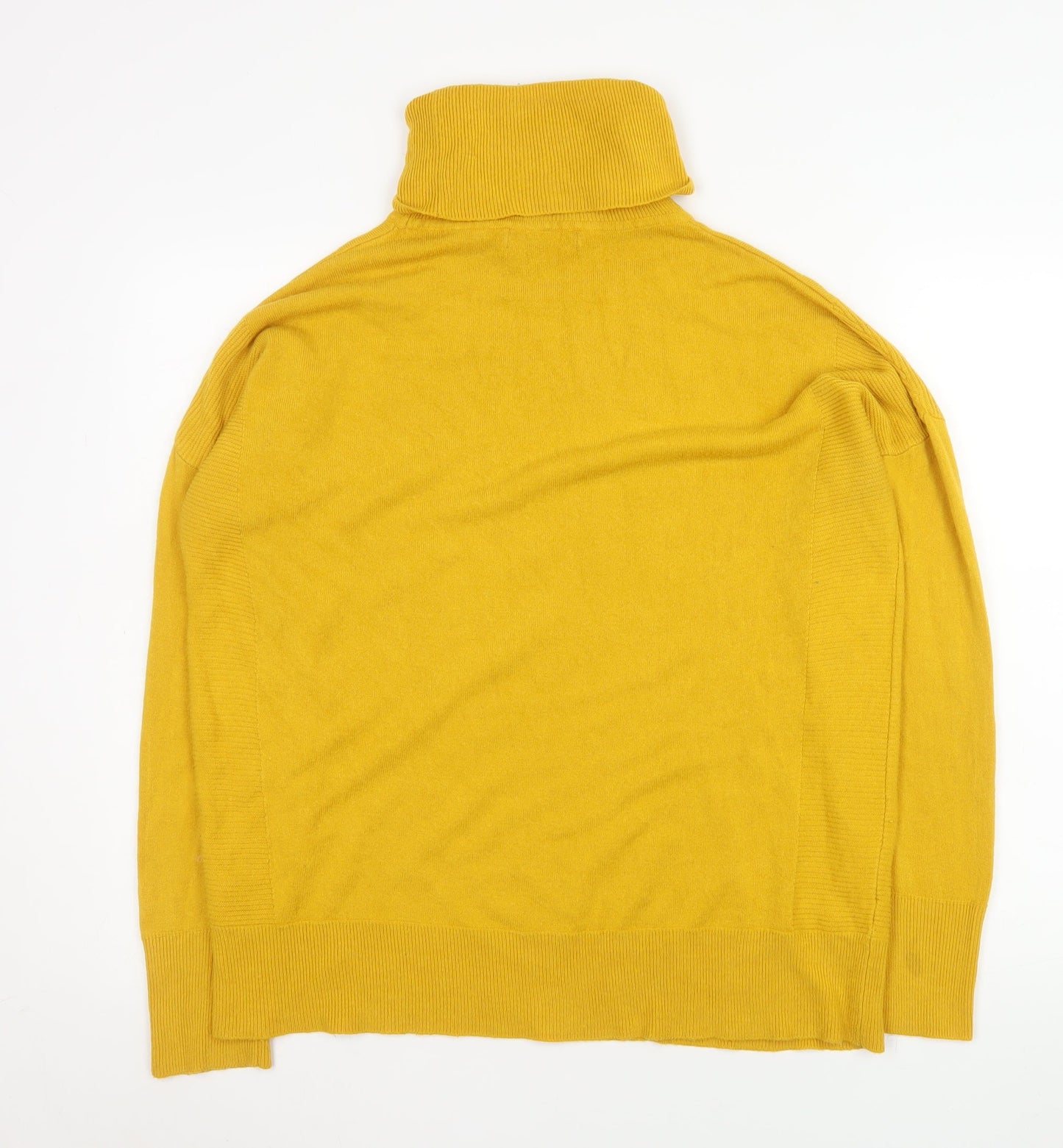 Womens UK Size 12 NEXT Yellow Pullover Jumper