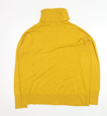 Womens UK Size 12 NEXT Yellow Pullover Jumper