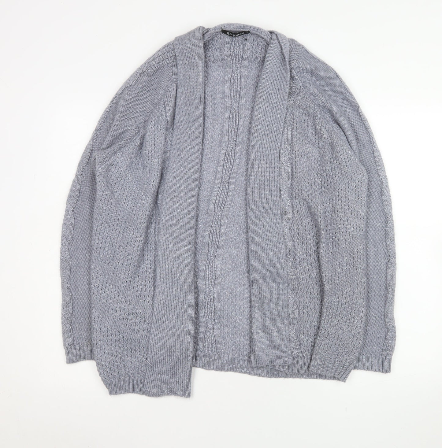 Womens UK Size L Bonmarché Grey Cardigan Jumper
