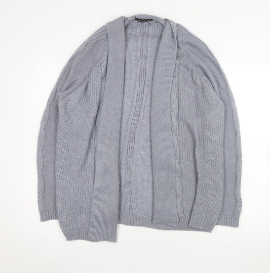 Womens UK Size L Bonmarché Grey Cardigan Jumper