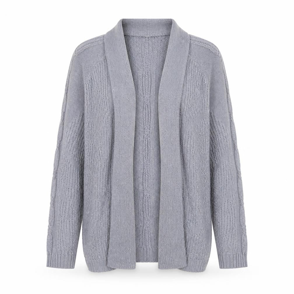 Womens UK Size L Bonmarché Grey Cardigan Jumper
