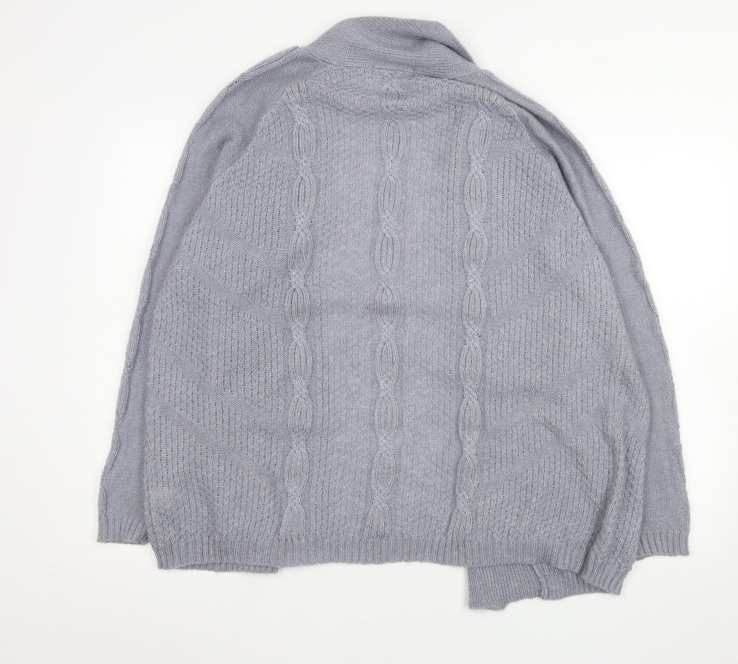 Womens UK Size L Bonmarché Grey Cardigan Jumper