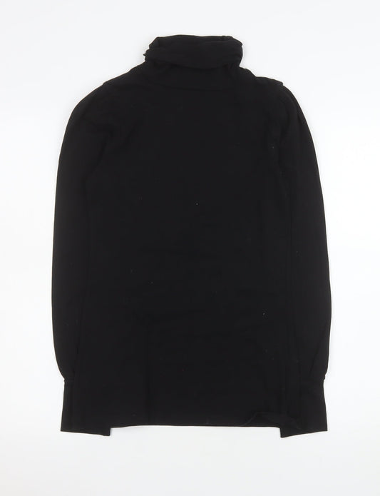 Womens UK Size 8 NEXT Black Basic T-Shirt