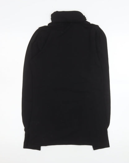Womens UK Size 8 NEXT Black Basic T-Shirt