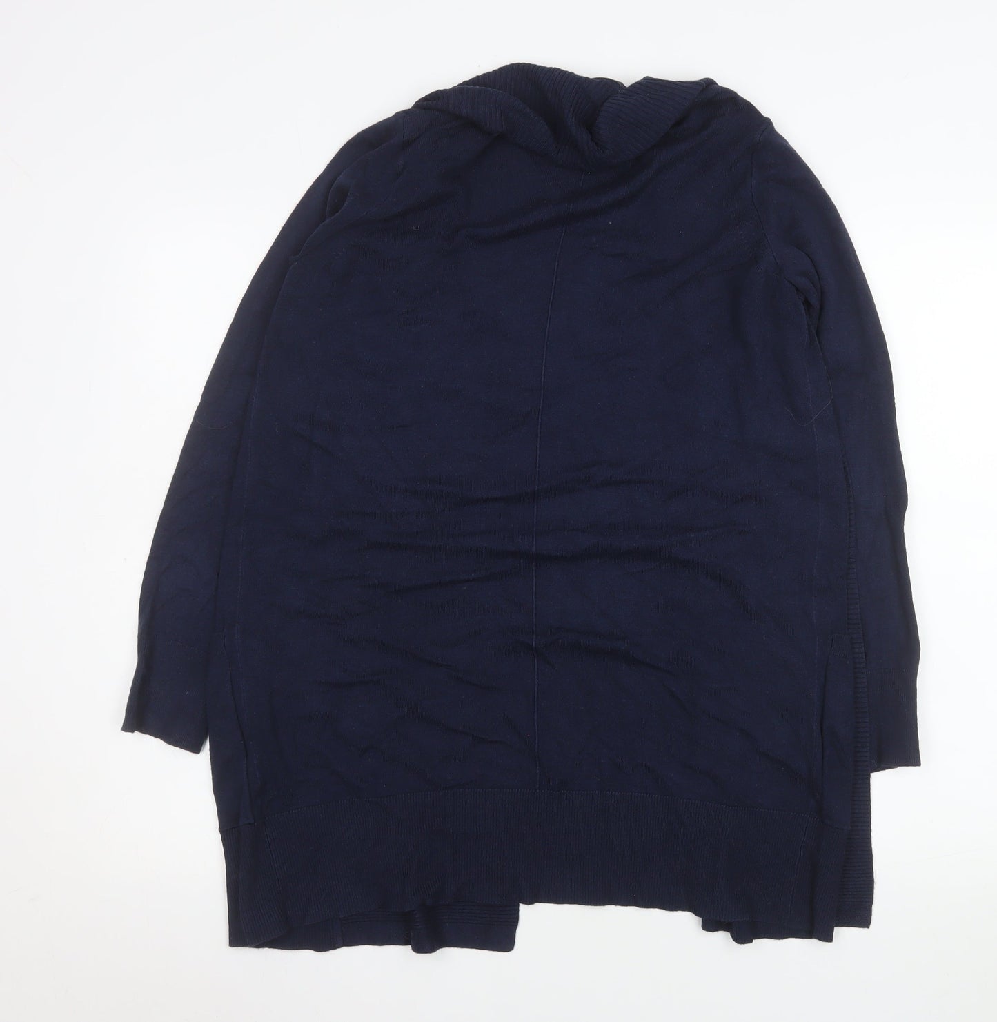 Womens UK Size S Marks and Spencer Blue Cardigan Jumper