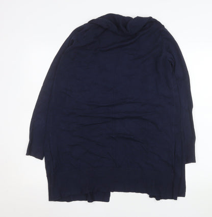 Womens UK Size S Marks and Spencer Blue Cardigan Jumper