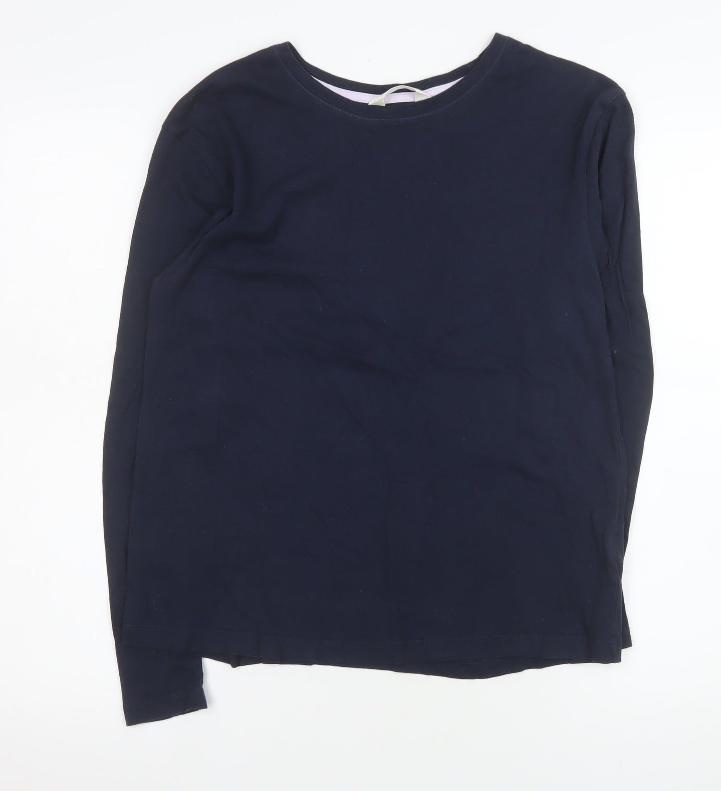 Womens UK Size XS Marks and Spencer Blue Basic T-Shirt