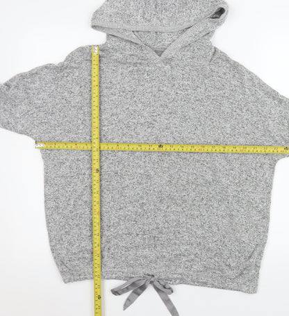 Womens UK Size 10 NEXT Grey Pullover Hoodie