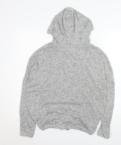 Womens UK Size 10 NEXT Grey Pullover Hoodie
