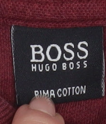 Mens UK Size XL HUGO BOSS 100% Cotton Polo Shirt