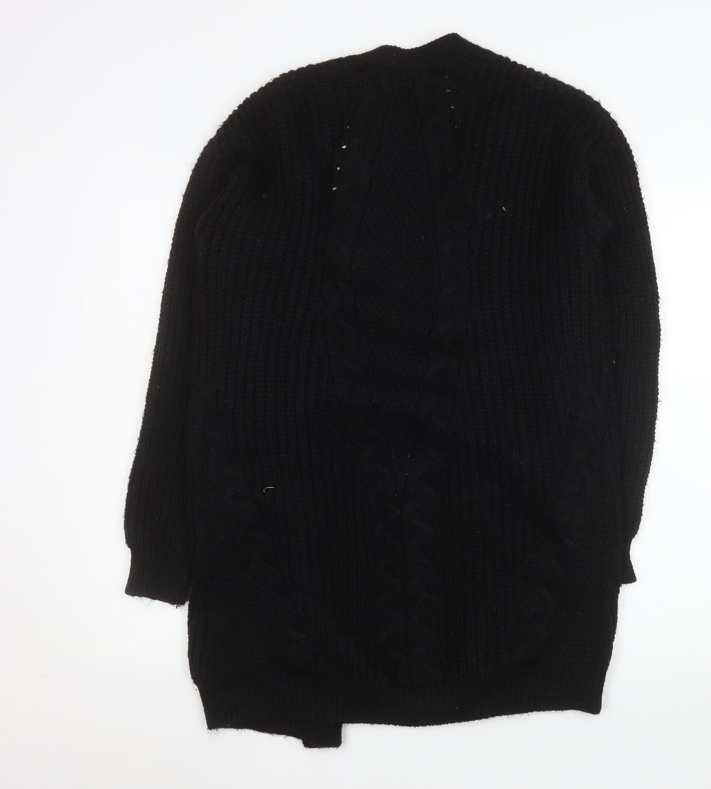 Womens UK Size 8 Lipsy Black Cardigan Jumper