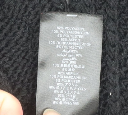 Womens UK Size 8 Lipsy Black Cardigan Jumper
