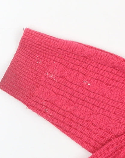 Womens UK Size L Isle Pink Pullover Jumper