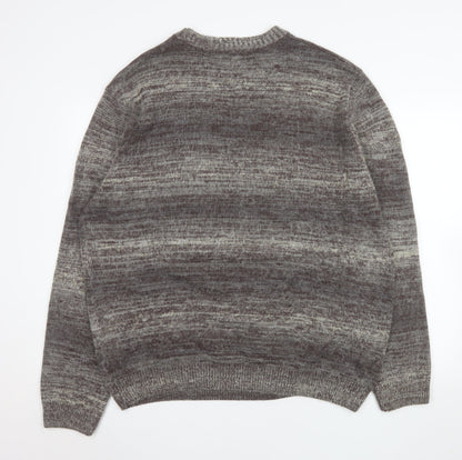 Mens UK Size XL Easy Grey Pullover Jumper