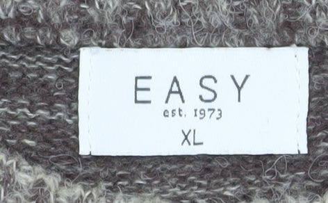 Mens UK Size XL Easy Grey Pullover Jumper