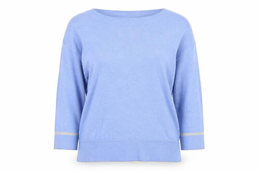 Womens UK Size 12 Joules Blue Pullover Jumper