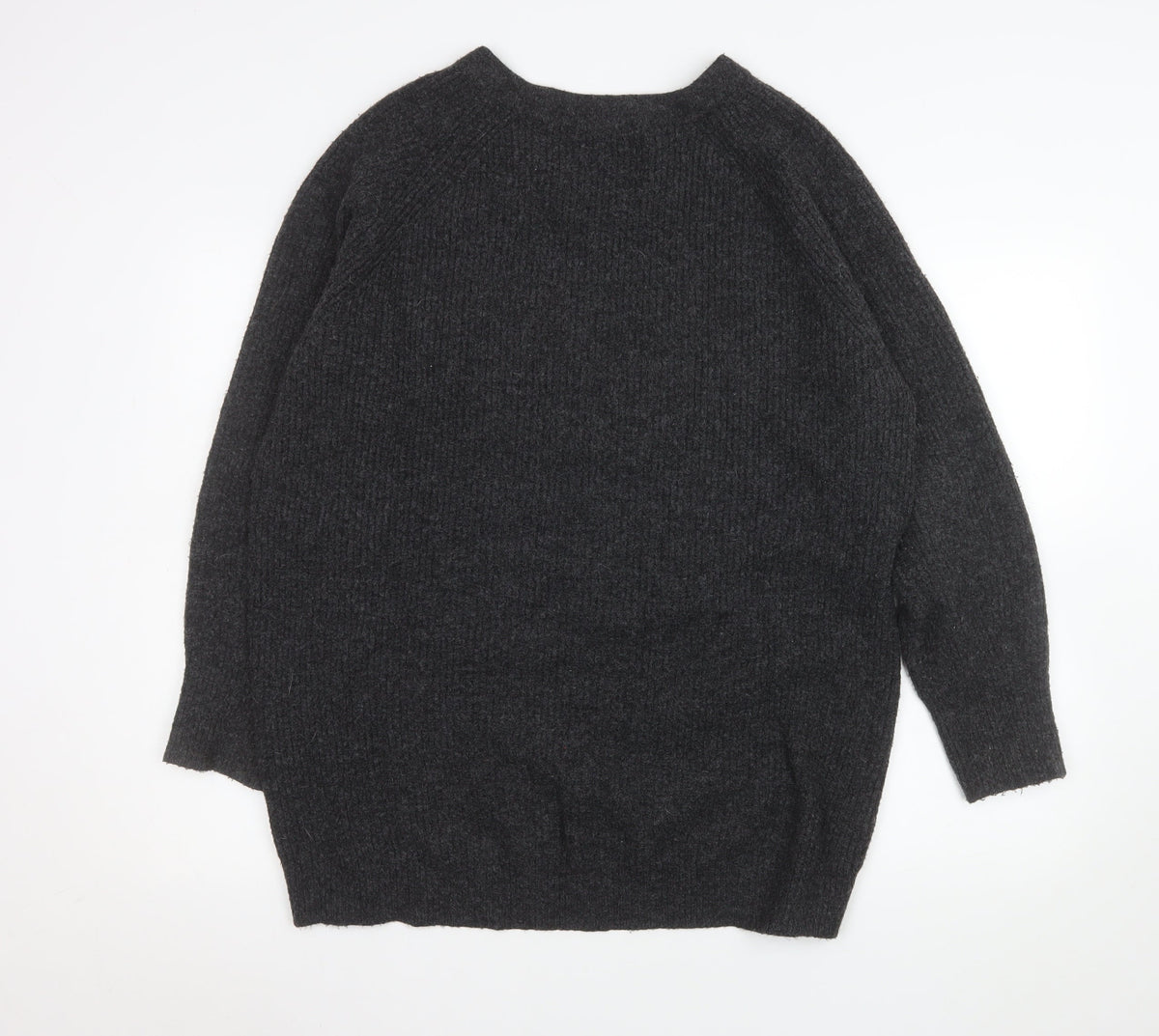 Mens UK Size M Uniqlo Grey Pullover Jumper