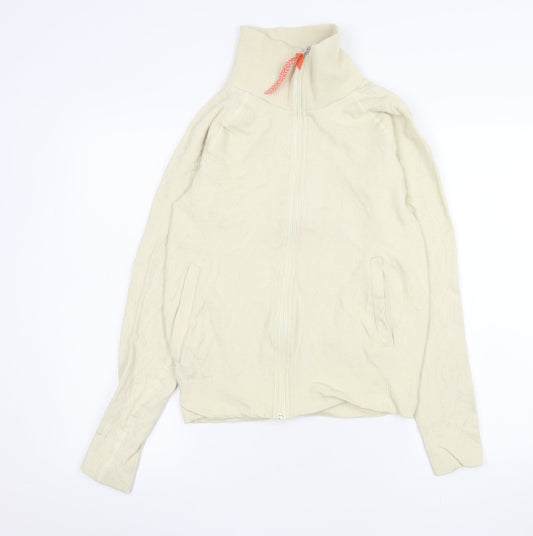 Womens UK Size S OTI Ivory Basic Jacket