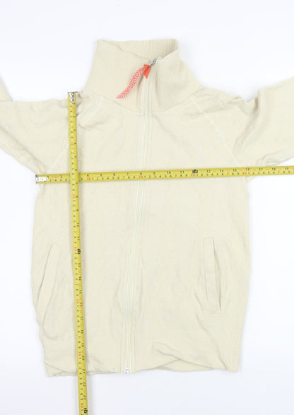 Womens UK Size S OTI Ivory Basic Jacket