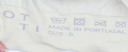 Womens UK Size S OTI Ivory Basic Jacket
