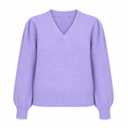 Womens UK Size 10 Very Purple Pullover Jumper