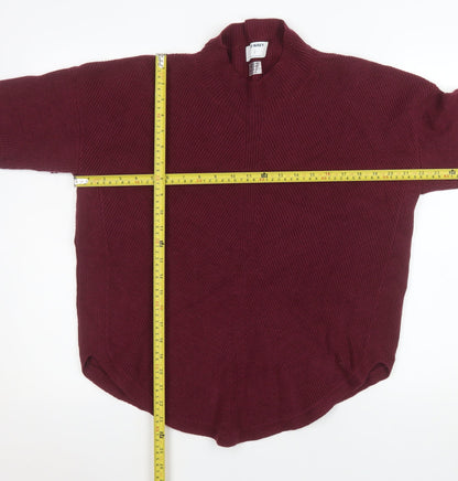 Mens UK Size L Old Navy Red Pullover Jumper