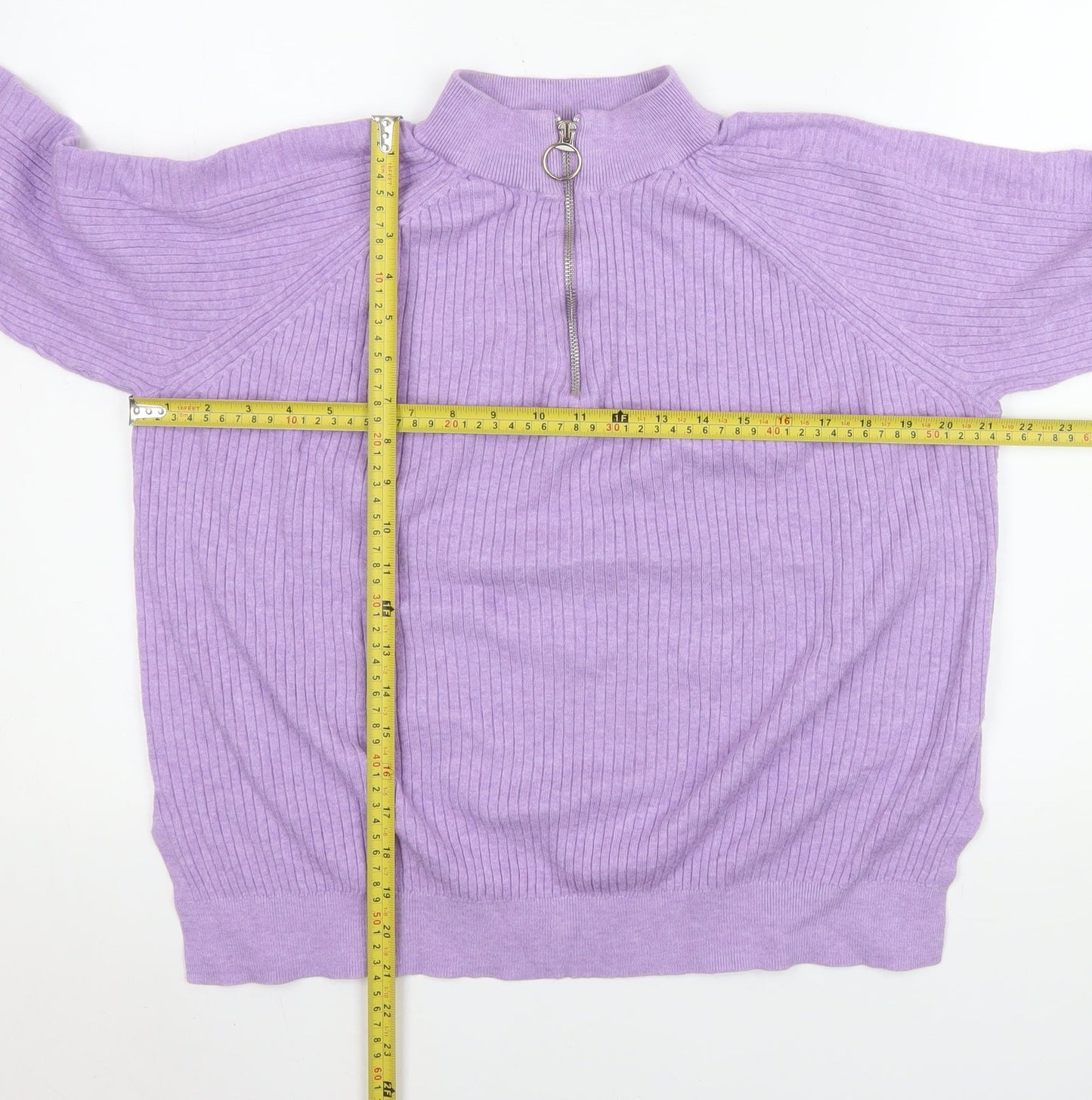 Womens UK Size L Marks and Spencer Purple Pullover Sweatshirt